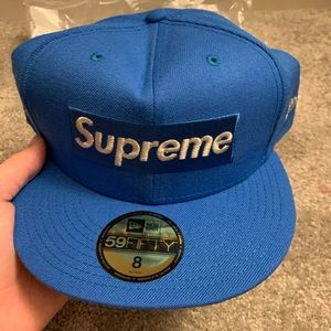 Supreme light blue $1 M new era size 8 hat
